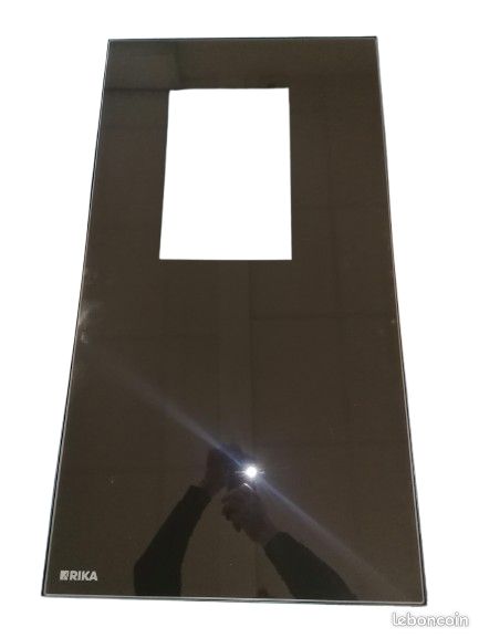 Porte et vitre décorative complète RIKA DOMO 1 (image 2)
