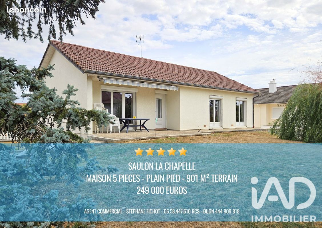 Maison 5 pièces 82 m² · à Saulon-la-Chapelle · 82 m² · 249 000 €