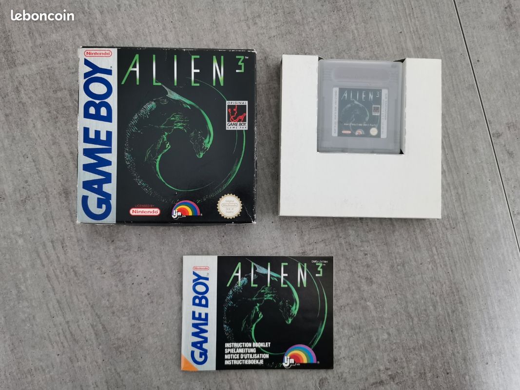 Jeu Alien 3 Sur Game Boy – Envoi Rapide – État Correct