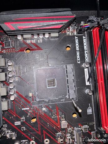 Kit HS / Pour pièces – Ryzen 5 2600 + MSI B450 Gaming Plus + Ventirad 9