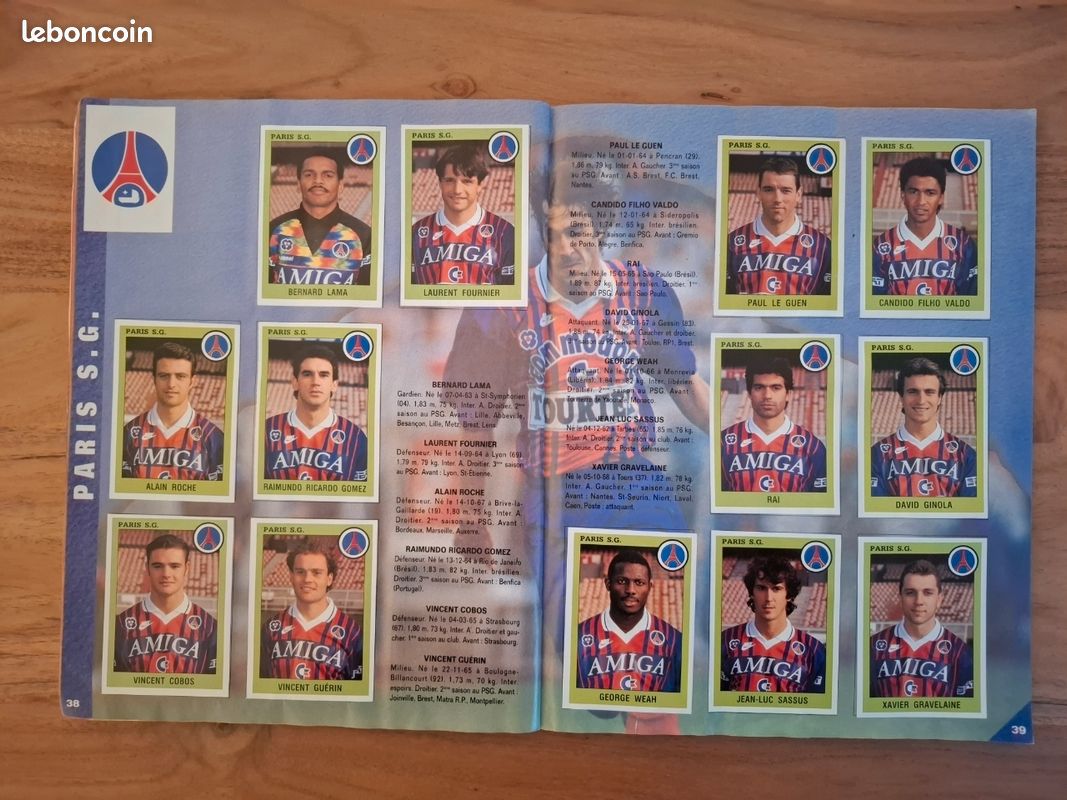 Panini Album Schweizer FOOTBALL 94, komplett + 1 Tüte (Gebraucht) in