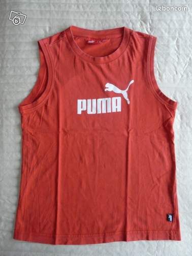Tee-Shirt sans manches Puma Garçon 12 ans (FAB) (image 1)