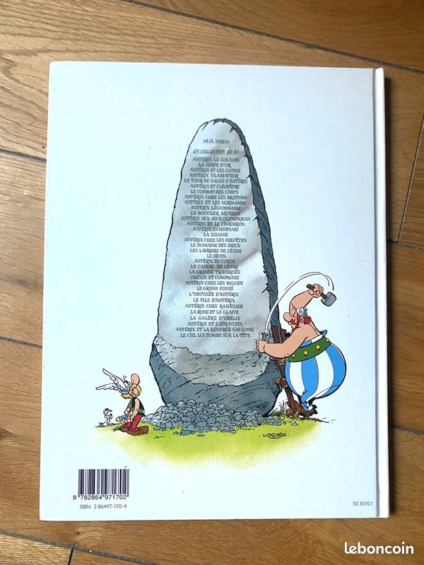 BD numérotée Astérix « Le ciel lui tombé sur la tête » (2005) (image 2)