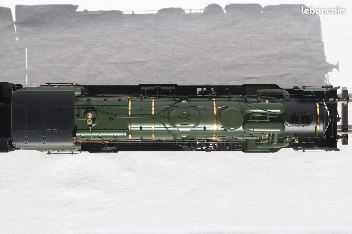 Locomotive à vapeur 231 E MTH SNCF échelle O 0 (2 rails