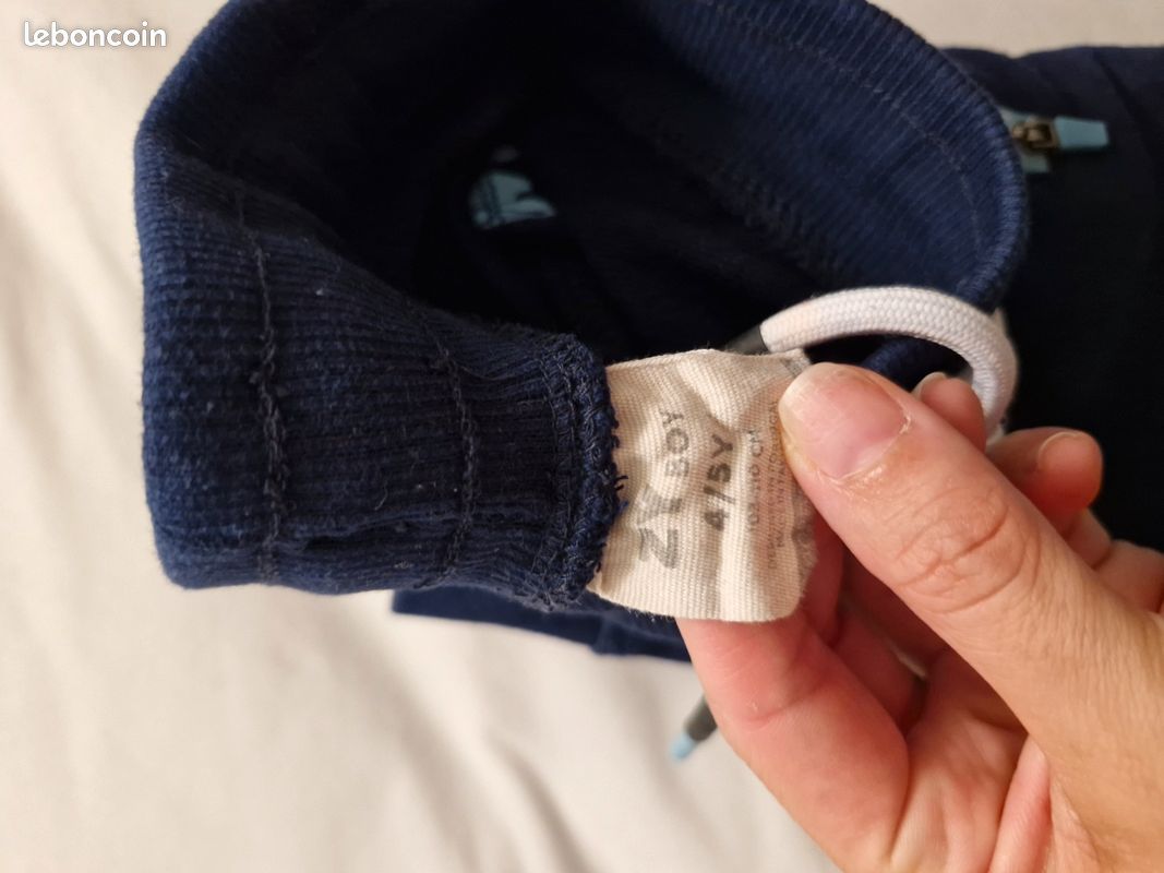 Lot 8 bas garçon 4-5 ans – Jeans & Joggings Zippy / Primark (image 4)