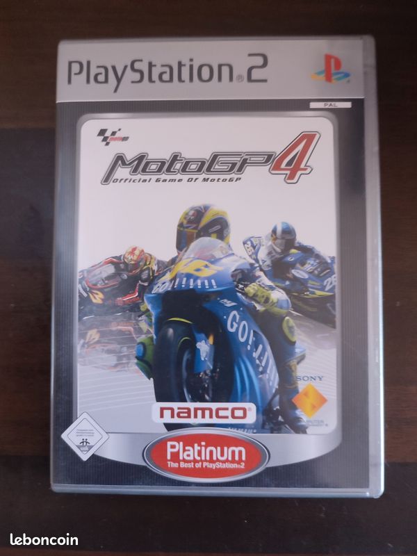MotoGP 4 – PS2 PAL – Édition Platinum – Complet - Jeux vidéo