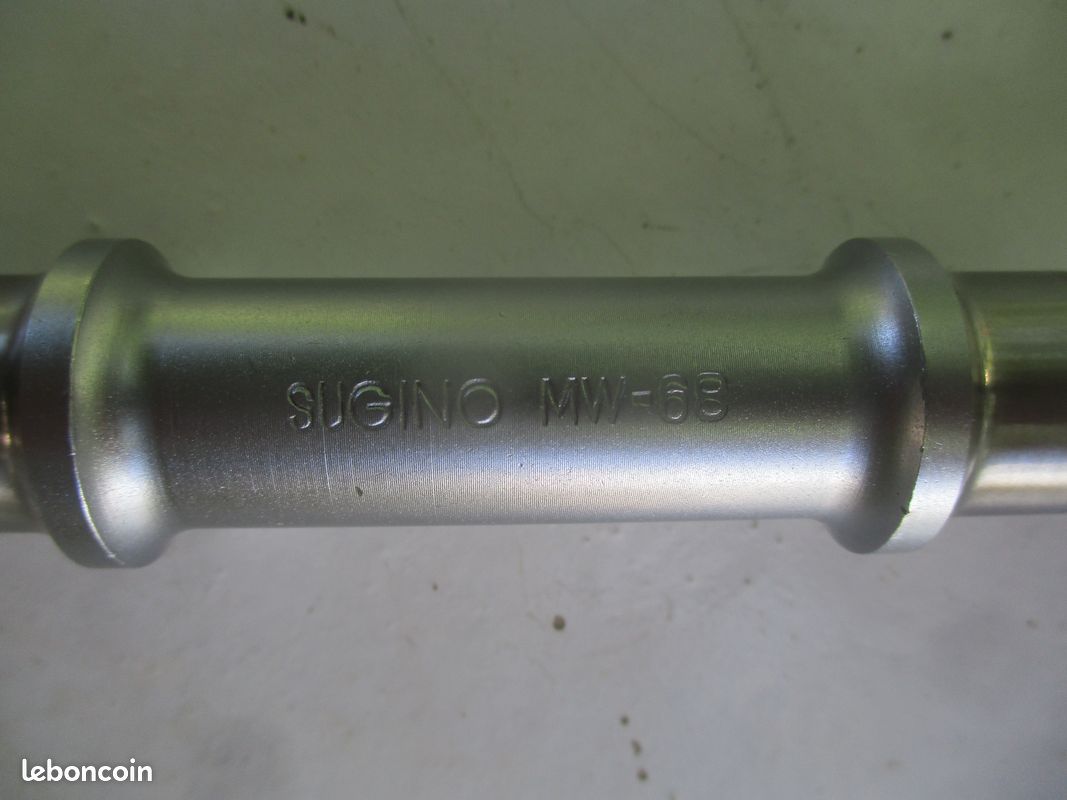 Pédalier Vélo Fuji Argent Sugino 52T - Longueur 170 Mm, Occasion, Pour Vélo Route Vintage