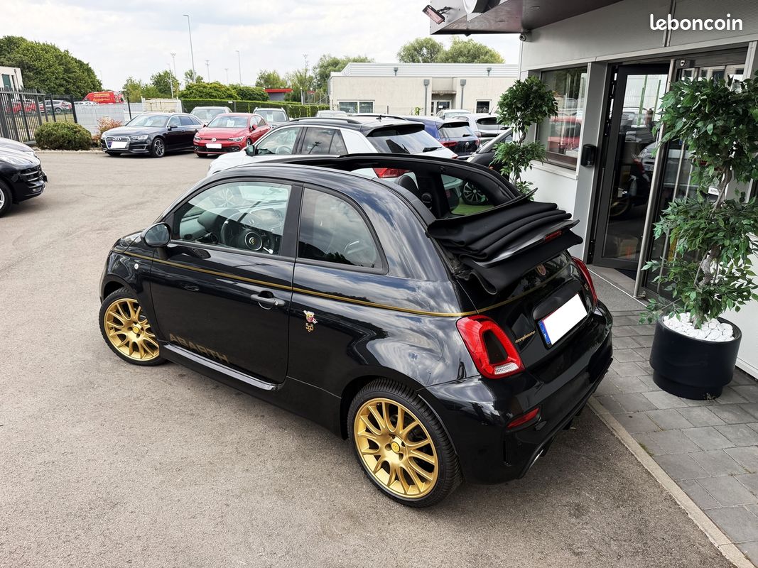 Abarth 500C 1.4 TURBO T-JET 165 CH 595 SCORPIONEORO*1ER MAIN*EDITION 2000 EXEMPLAIRES (image 6)