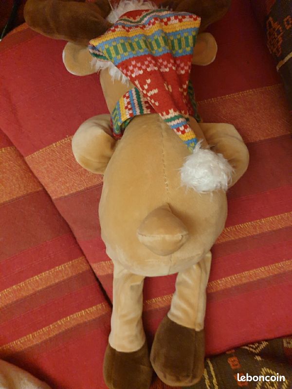 Doudou, renne de Noël Cadeau neuf (image 3)