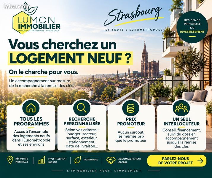 Appartement 5 pièces 98 m² · à Strasbourg · 98 m² · 322 000 €