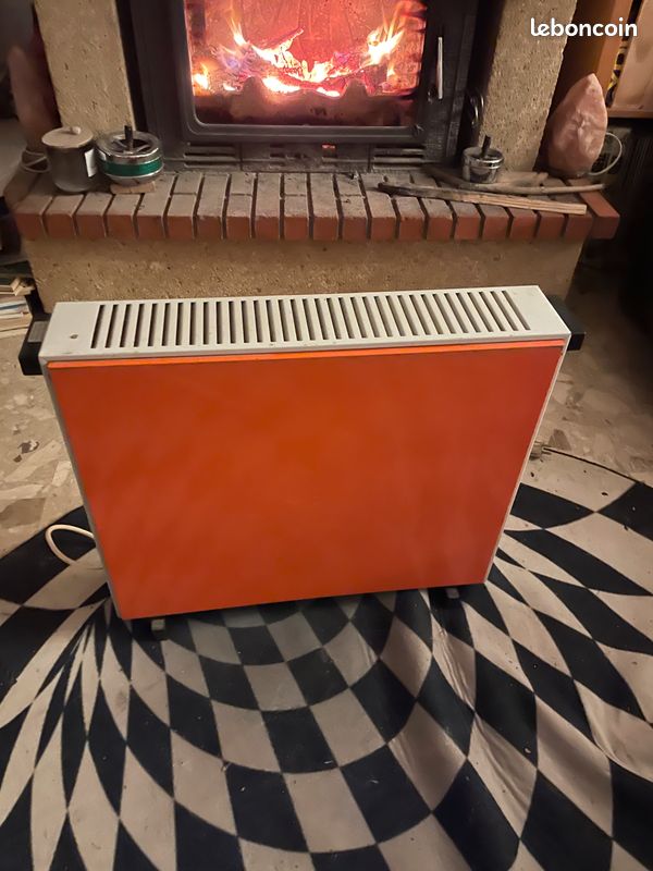 Radiateur vintage 1970 deville orange (image 2)