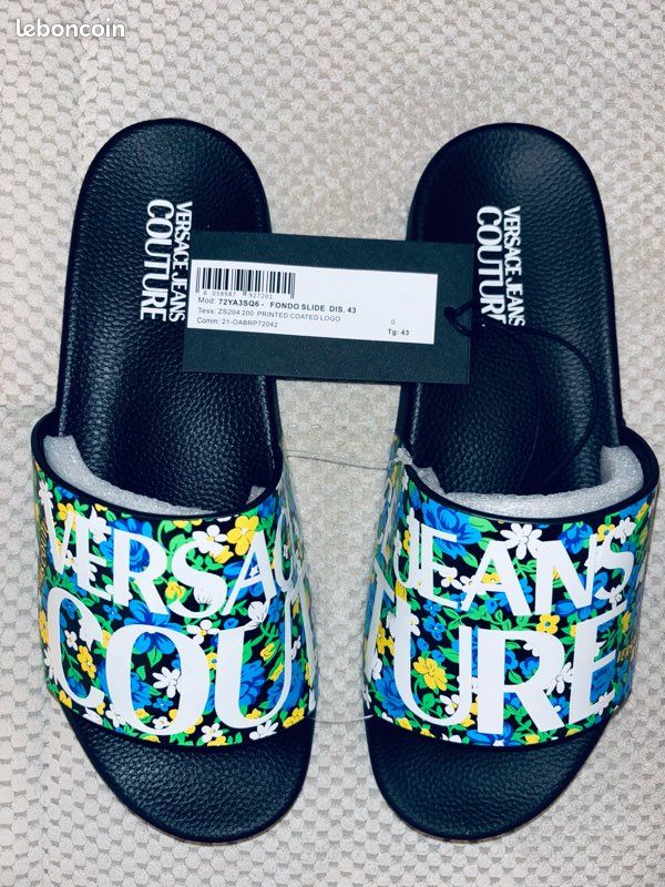 Sandale Versace Jeans Couture Claquette Versace Homme Claquettes