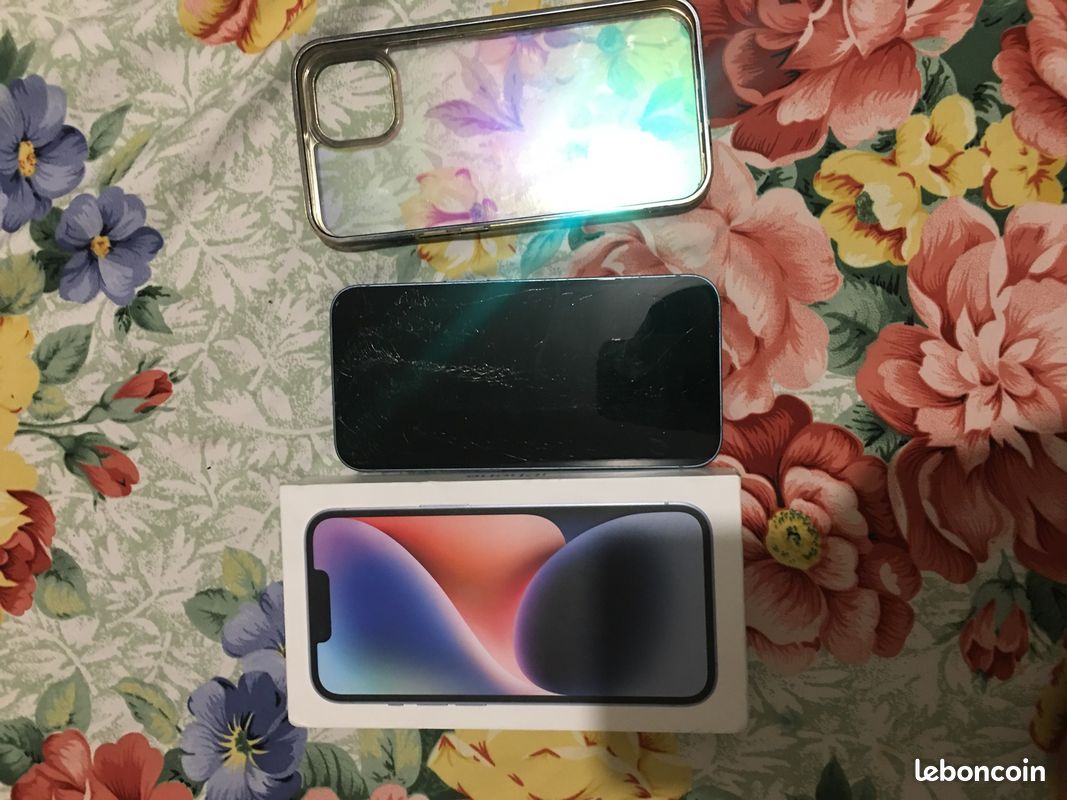 Iphone 14 bleu (image 2)