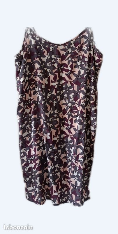 Robe d'été Monoprix Femme T42/44 (k17) (image 1)