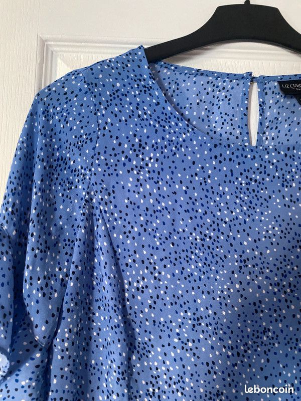 Chemisier bleu Liz Claiborne (image 2)