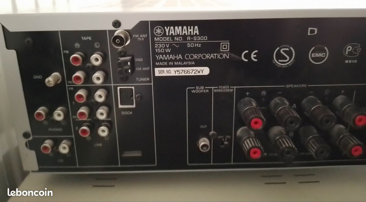 AMPLI TUNER YAMAHA R-300 EUR 199,00 - FR