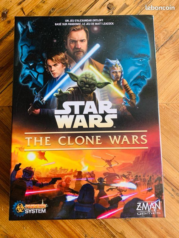 Jeu De Société Star Wars – The Clone Wars – Système Pandemic – Neuf