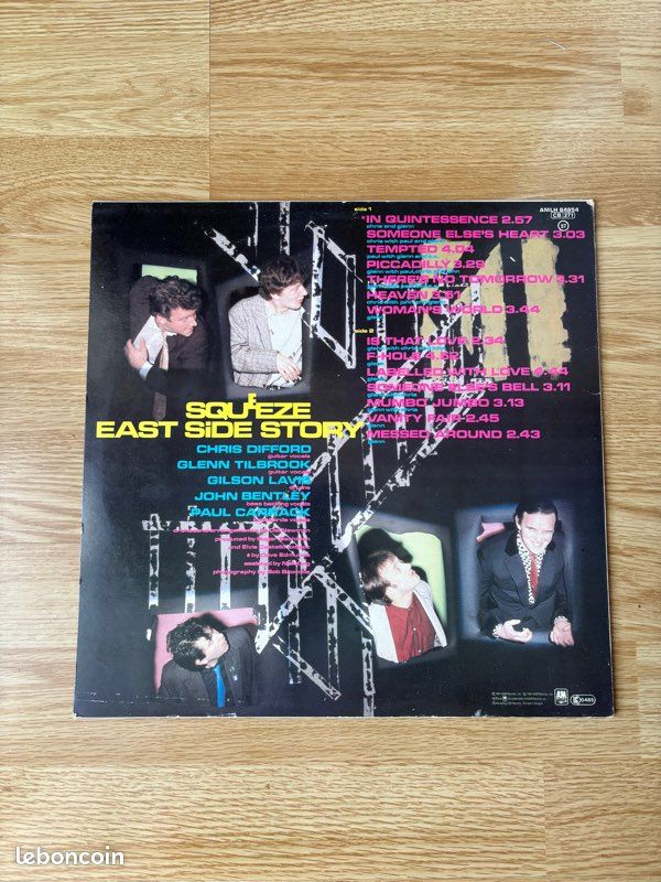 Vinyle 33t SQUEEZE - Eastside Story (image 2)