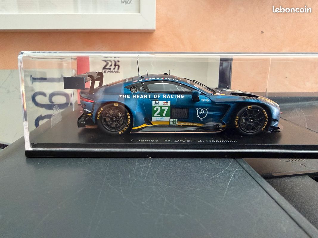 Spark S8273 ASTON MARTIN Vantage AMR N°95 TF Sport 24H Le Mans 2021 J. 1/43