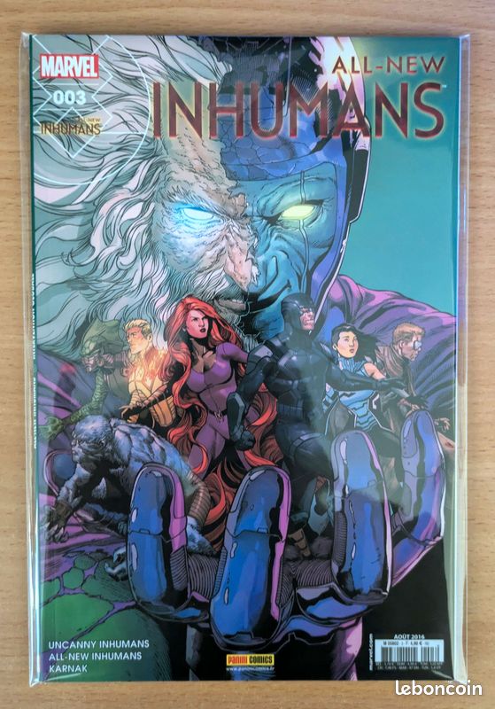All-New Inhumans (Panini Comics) n° 1 à 7 (image 4)