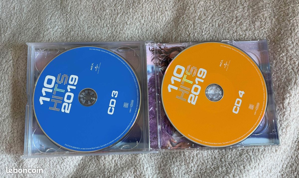Coffret 5 CD - 110 Hits 2019 (image 4)