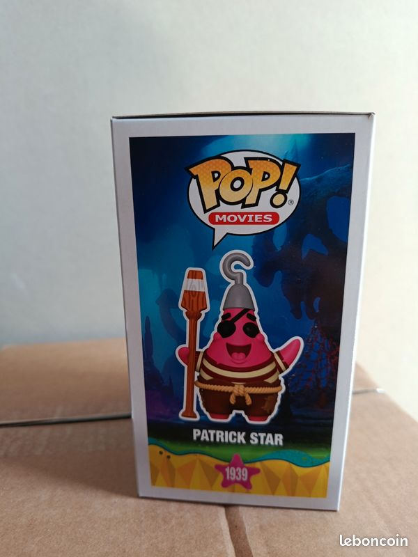 Funko Pop 1939 Patrick Star Spongebob Movie (image 4)