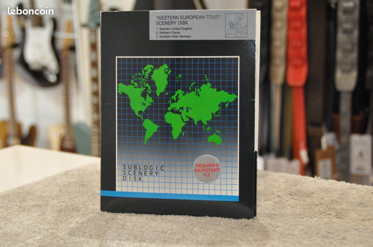 Flight Simulator New York Scenery - PC Big Box - Édition Française 1993 - Sans Jeu