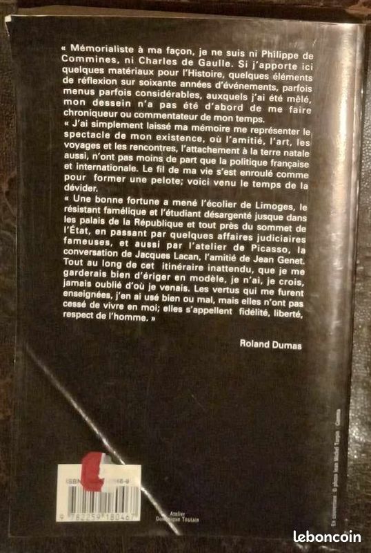 Le fil et la pelote Roland Dumas (image 2)