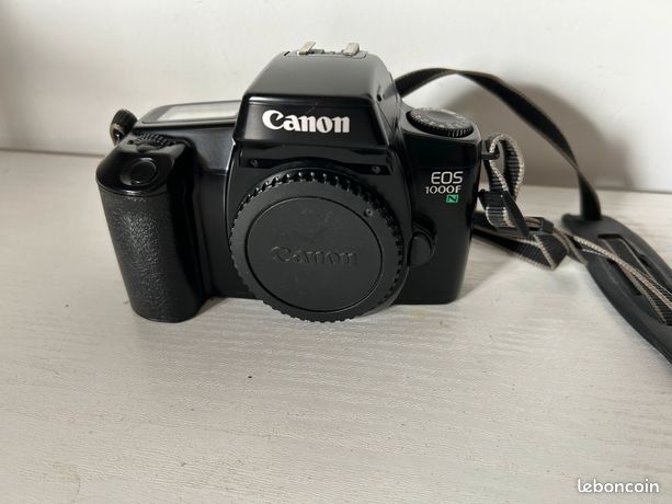 Appareil photo argentique Canon EOS 500N 35-80mm f4-5.6 II Gris et noir Reconditionné - Appareil