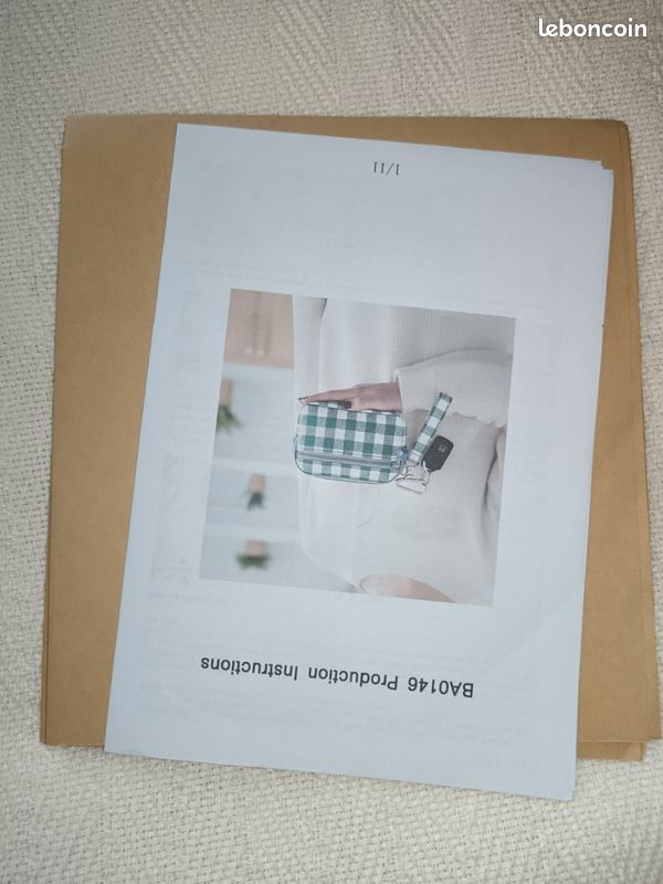 Patron de couture d'un sac (image 1)