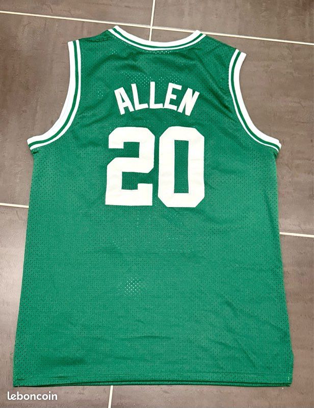 Maillot rétro Boston Celtics - Ray Allen #20 - Hardwood Classics 2007-08 (image 2)