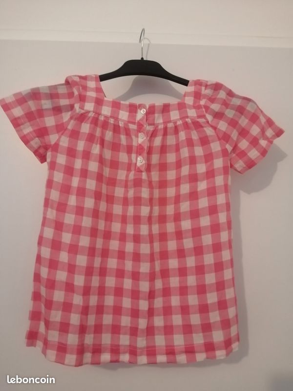 Chemisier enfant coton 100%CFK 10ans (image 2)