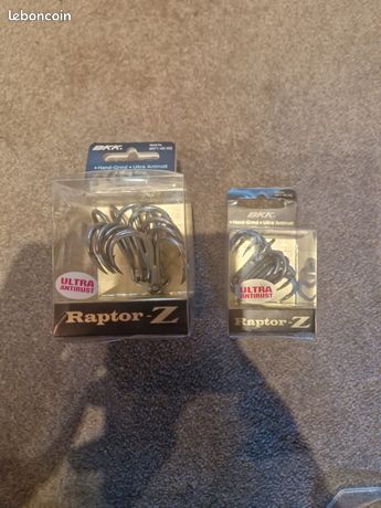 BKK Raptor-Z - Hameçons Triples Mer - Magasin De Peche