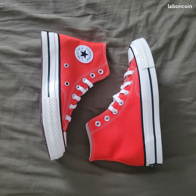 Baskets Converse Converse Rouge Taille 24 Converse Chuck Taylor