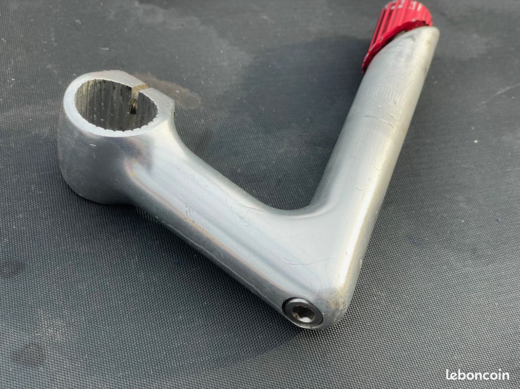Potence De Vélo Ancienne 85,3 Mm - Pièce Vintage Pour Vélo De Collection
