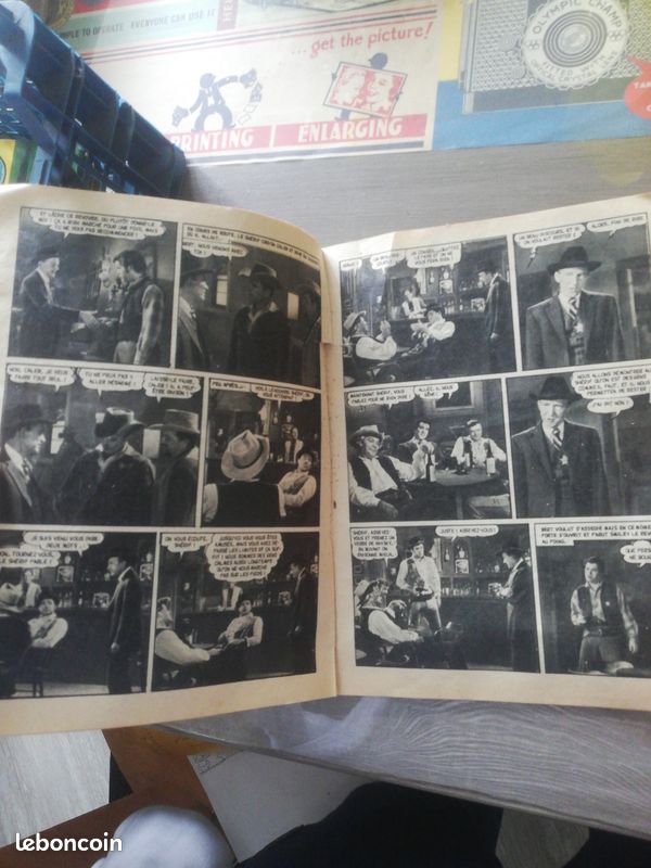Ancien livre vintage : photo aventures (image 2)