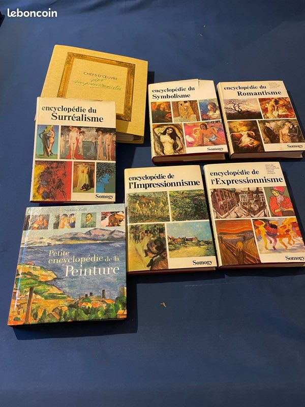 Lot beaux livres peinture et encyclopédie impressionnisme (image 1)