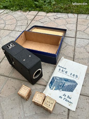 Projecteur De Films 35 Mm Vintage OSEF Lux 145 Des Années 50 - état Correct, Origine France