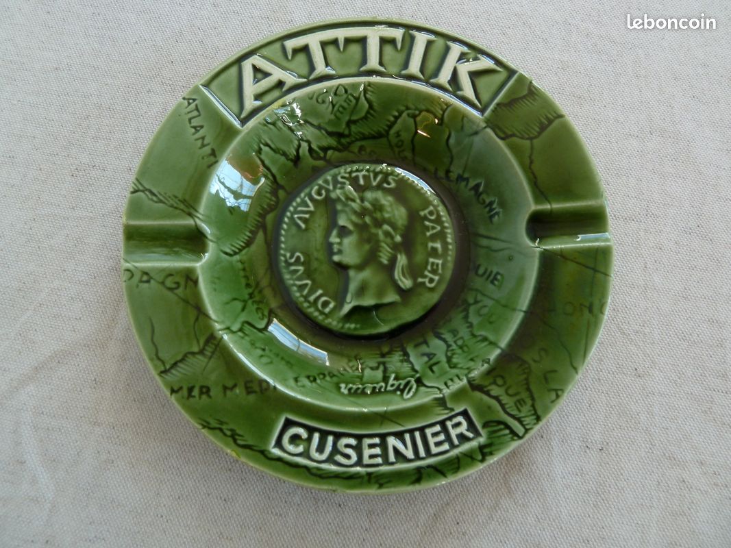 Joli porte savons vintage Cusenier faïence d’art Procéram d’Aubagne (image 1)