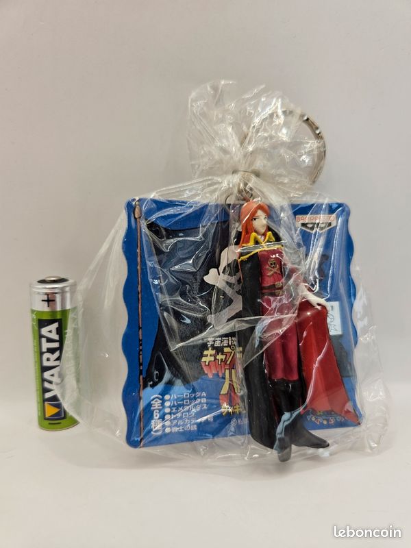 Lot Figurines Albator : Emeraldas Et Tothiro - Jesnet 1998 - PVC 10cm - Neuf Sous Blister