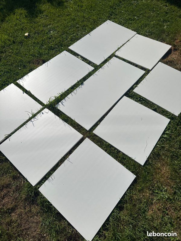 Lot de planches en MDF blanc (image 3)