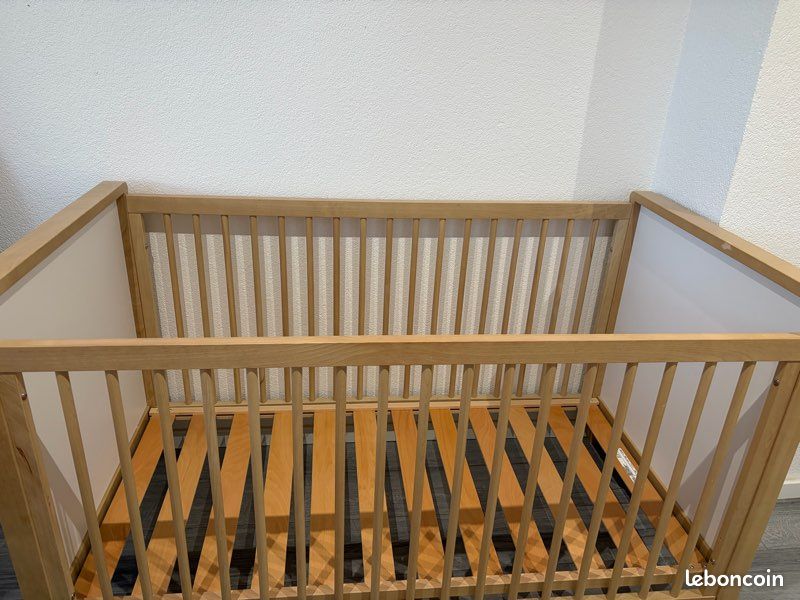 Ensemble de meubles pour chambre de bébé, armoire et lit (image 7)