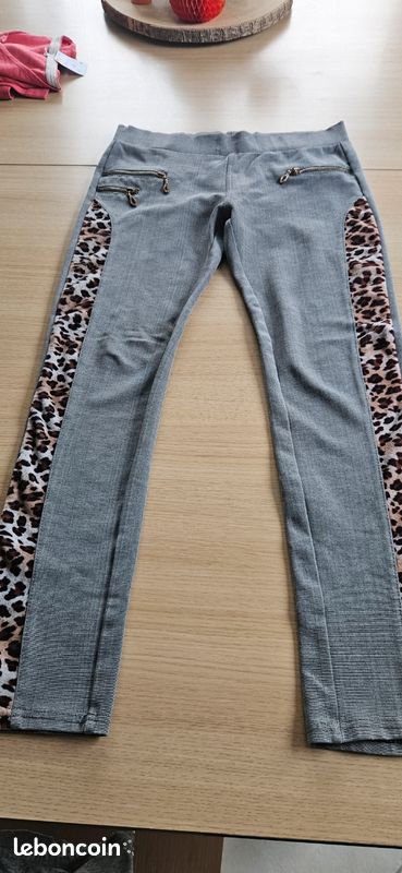 Pantalon leopard (image 1)