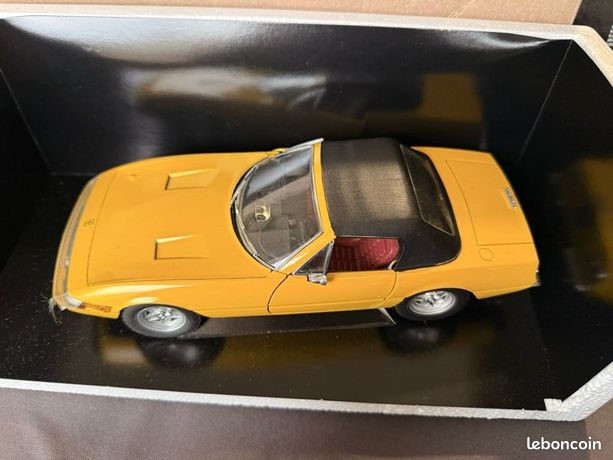 Solido 1:18 - Voiture miniature - Ferrari 365 GTS - Réf 8018