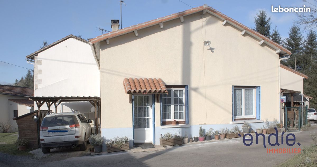 Maison 5 pièces 60 m² - Terres-de-Haute-Charente 16270 Roumazières-Loubert (image principale 0)