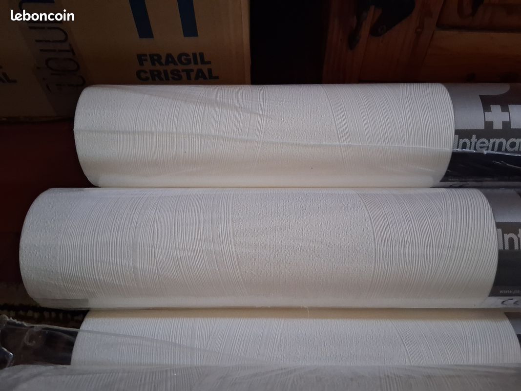 A.S. Création THE BOS 388329 Papier peint intissé métallique Blanc Gris 10,05 m x 0,53 m Fabriqué en Allemagne