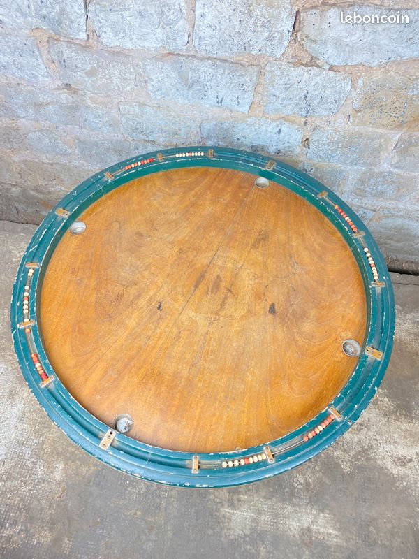 Ancien Plateau De Jeu De Billard Nicolas – Estaminet Bistrot Comptoir Bois