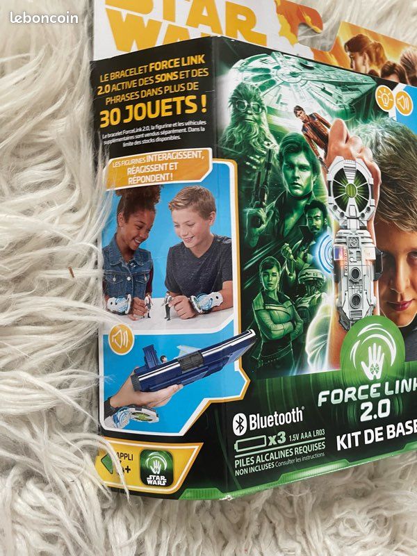Jouet star wars LE BRACELET FORCE LINK avec figurine han solo neuf (image 2)