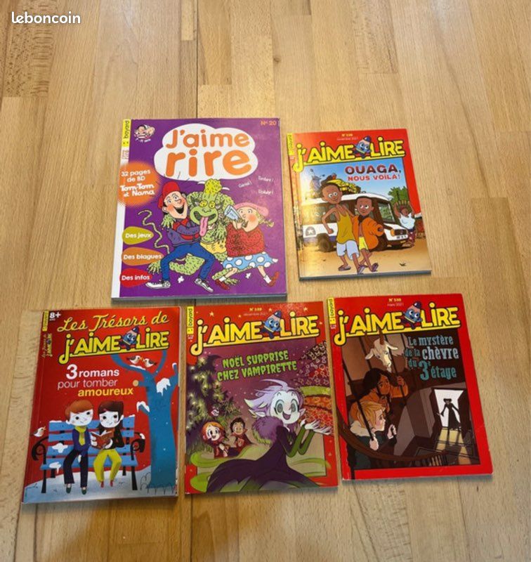 Lot magazines J’aime Lire (image 1)