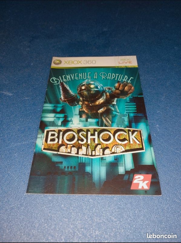 Jeu Bioshock Pour Xbox 360 - Version Avec Notice En Bon état